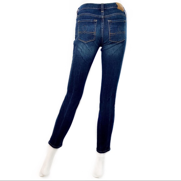 Lucky Brand Jeans Dark Wash Ankle Skinny Sz 00 24
